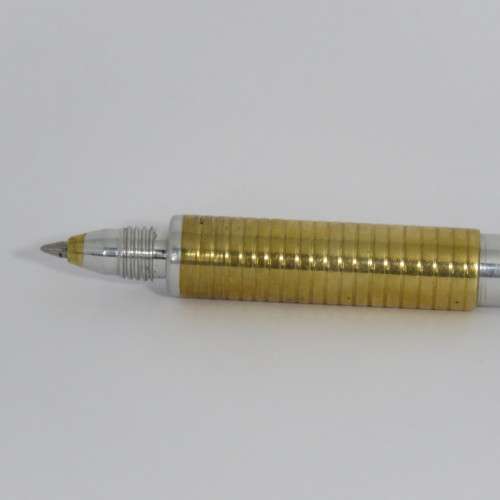 Handmade brass and aluminum pen - needs refill