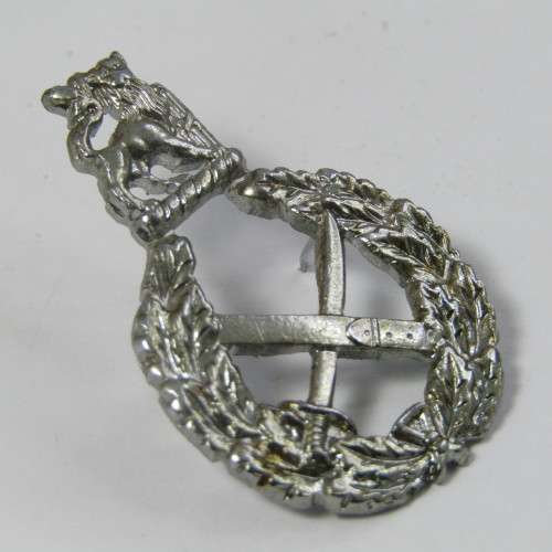 SADF General Officer mess dress collar badge - chromed