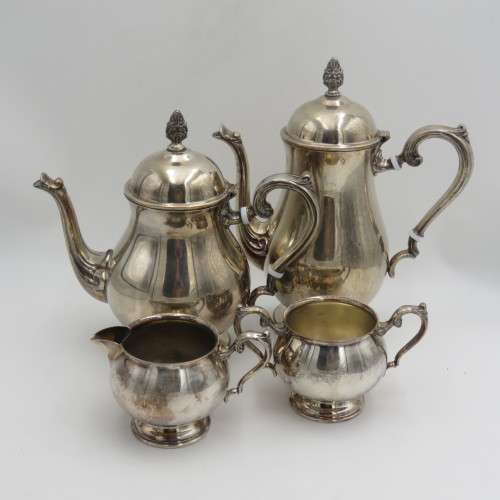 Vintage Silverplated coffee and tea set