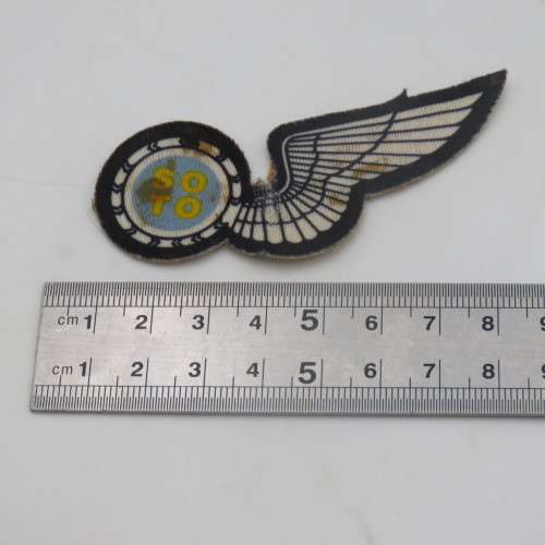 Lot of 9 SA Air Force Wings - Damaged