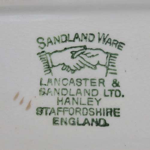 Mr Pickwick arrives at the swan - trinket holder - Sandland ware porcelain