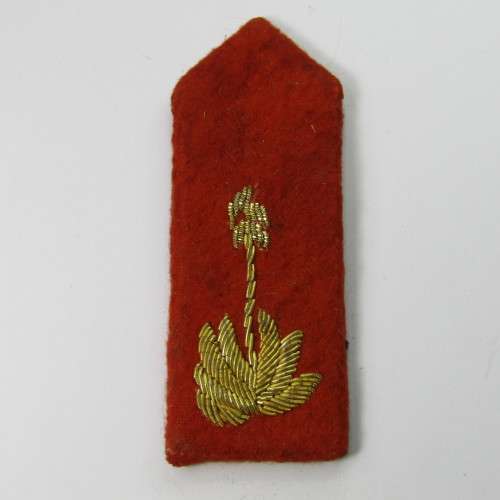 Transkei Defence Force Major rank gorget patch