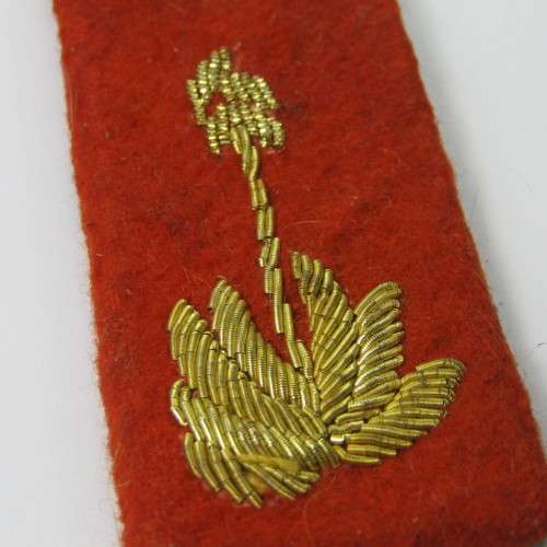 Transkei Defence Force Major rank gorget patch