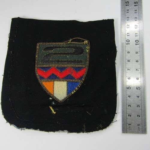 SADF 2 SA Infantry bullion wire blazer badge