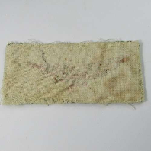 WW2 Royal Air Force tropical shoulder title - 50me holes