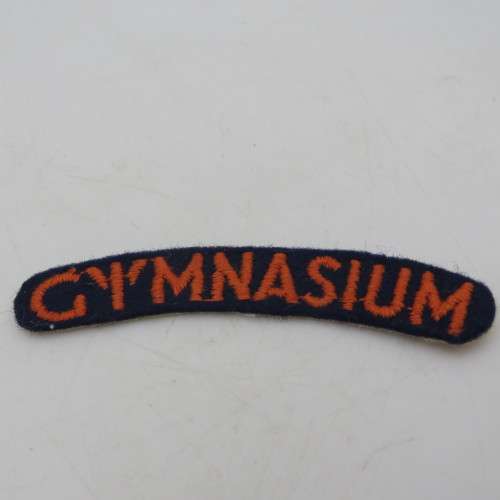 SADF Military Gymnasium cloth shoulder title