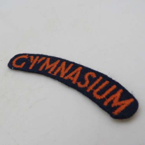 SADF Military Gymnasium cloth shoulder title