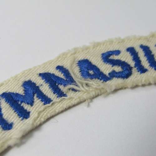 SA Navy Military Gymnasium cloth shoulder title