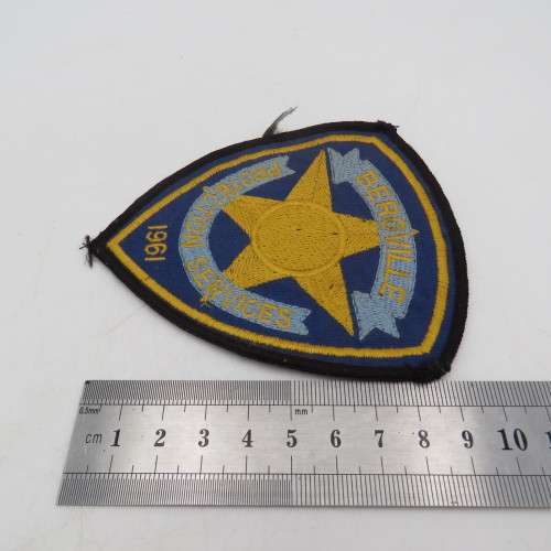 Bergville Beskermings Dienste / Protection service cloth badges