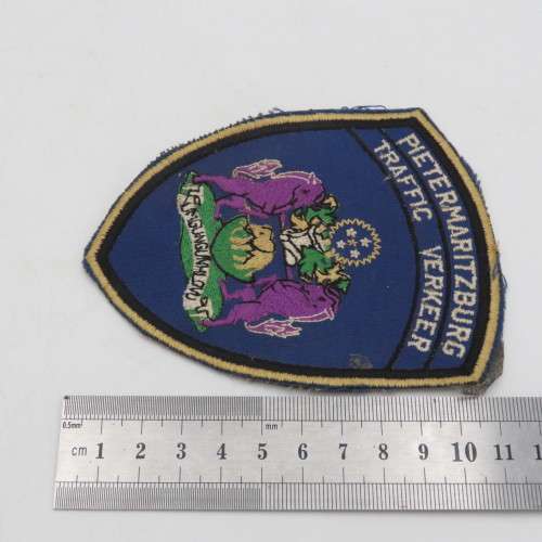 Pietermaritzburg Traffic services cloth badge