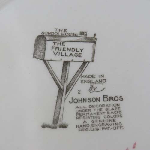 Johnson Brothers - The friendly village porcelain plate
