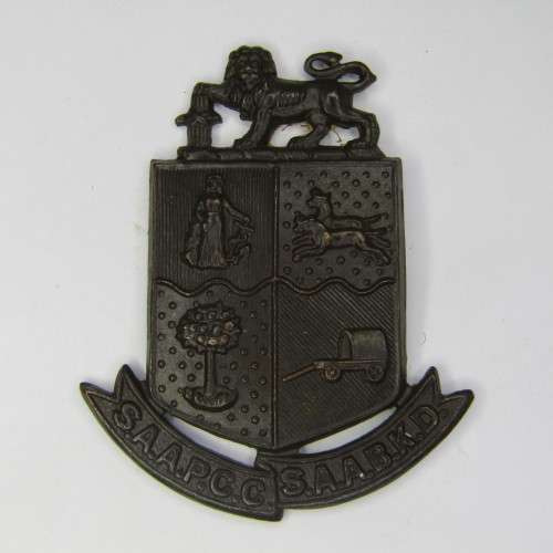 SA Army Pay and Clerical Corps badge - one lug