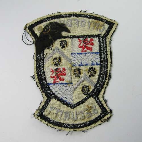 Vintage City of Durban Security cloth badge