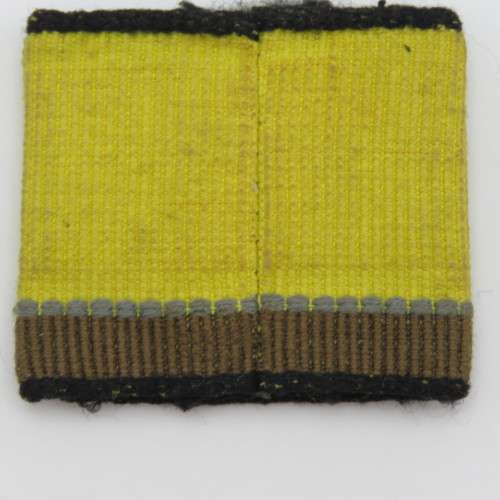 German Army Tank corps 15 division cloth badge