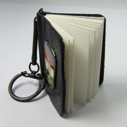Hungarian Police badge and key chain booklet