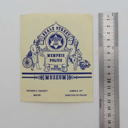 USA Memphis Police cloth badge