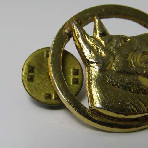 Old Police dog handler breast badge