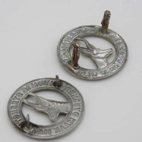 Lot of 6 different SA Army general service badge