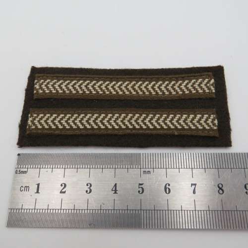 Lot of 8 South West African corporal rank cloth badges