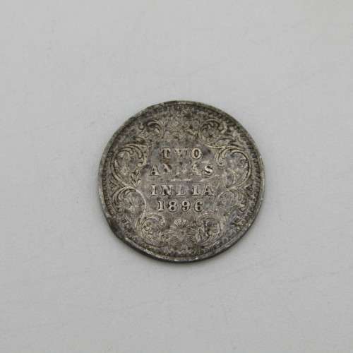 1896 British Indie Two Annas