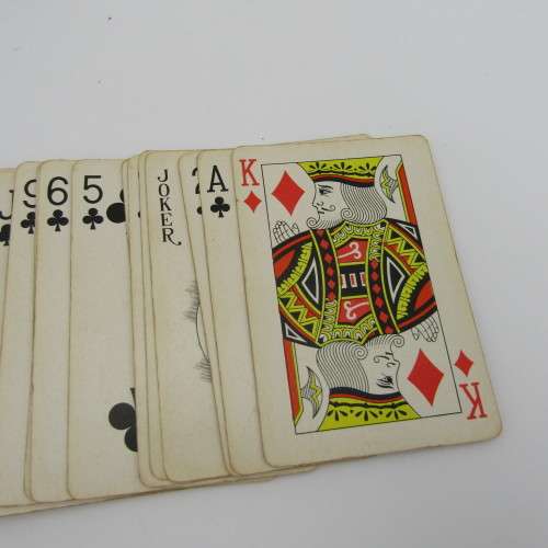 Vintage Union - castle line deck of cards - complete