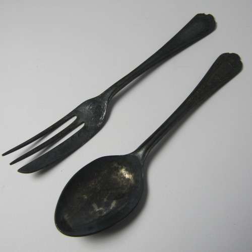 South African Air Force SALM spoon and cake fork