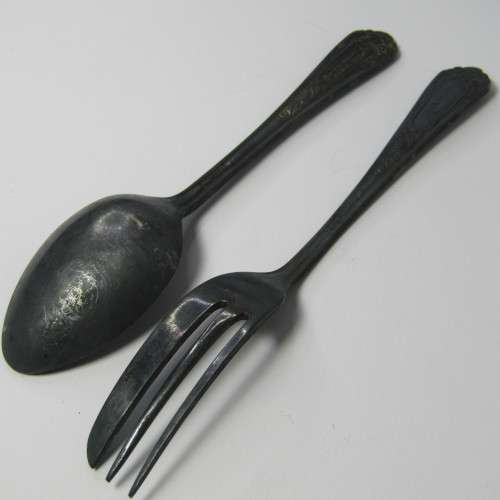 South African Air Force SALM spoon and cake fork