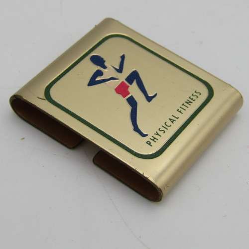 Lot of 4 Boy scout metal belt badges
