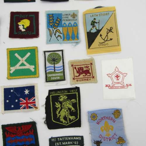 Lot of assorted boy scout cloth badges