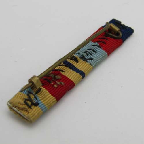 WW2 Medal bars with 8th army clasp