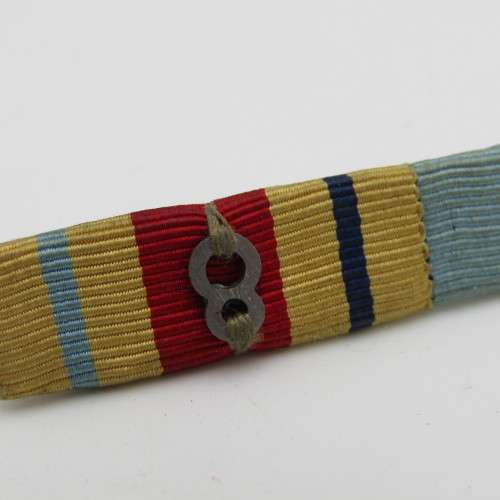 WW2 Medal bars with 8th army clasp