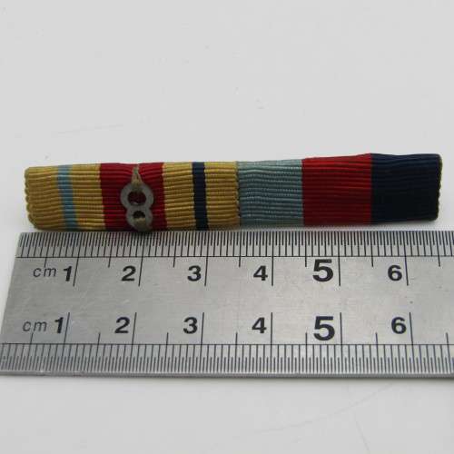 WW2 Medal bars with 8th army clasp