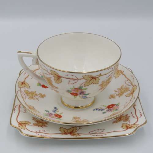 Vintage Royal Doulton Diana porcelain trio