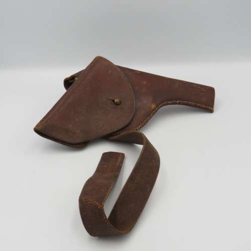 Old Military leather gun holster