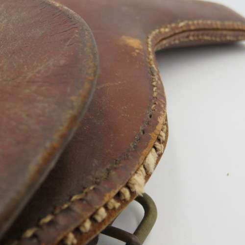 Old Military leather gun holster