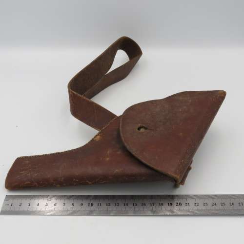 Old Military leather gun holster