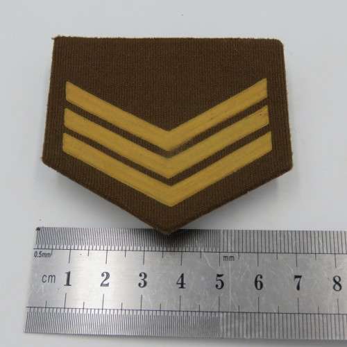 Large lot of military rank badges