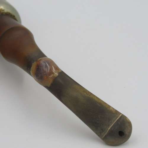 Vintage K&P Petersons standard smoking pipe - stem repaired