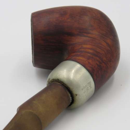 Vintage K&P Petersons standard smoking pipe - stem repaired