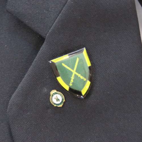 SA Infantry veteran uniform with shirt, tie, jacket and badges (Total back length - 82 cm)