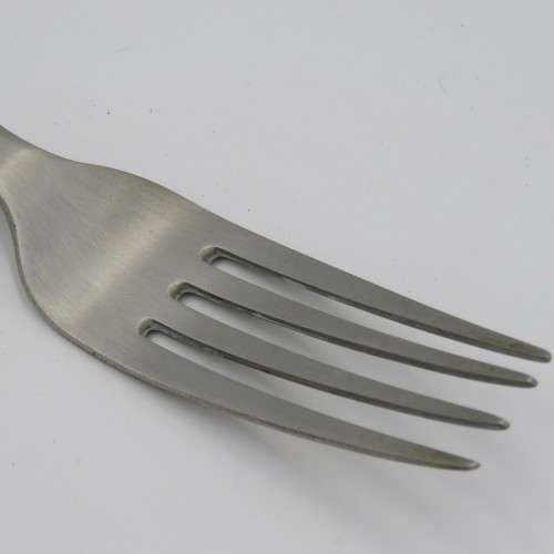 Queen of the Thames screw steamer boat cutlery silver plated fork by John Sherwood and sons