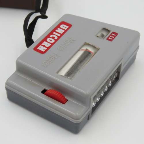 Unicorn light meter in leather case - not working