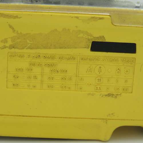 Minolta weathermatic underwater vintage camera - shutter fires