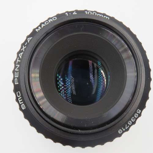 Original Pentax Macro lens 1:4 100 mm - lens is clean