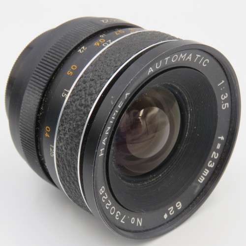 Hanimex automatic 1:3.5 lens F23 mm - screw mount