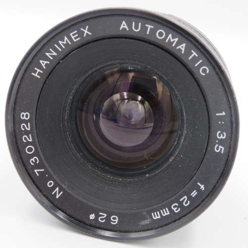 Hanimex automatic 1:3.5 lens F23 mm - screw mount