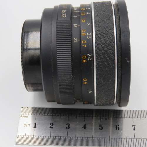 Hanimex automatic 1:3.5 lens F23 mm - screw mount