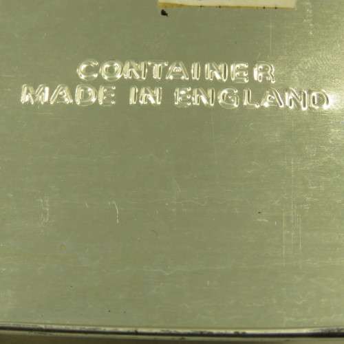 1981 Prince of Wales and Lady Diana Spencer tea tin - still sealed with contents