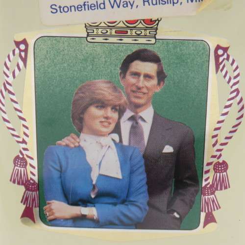 1981 Prince of Wales and Lady Diana Spencer tea tin - still sealed with contents