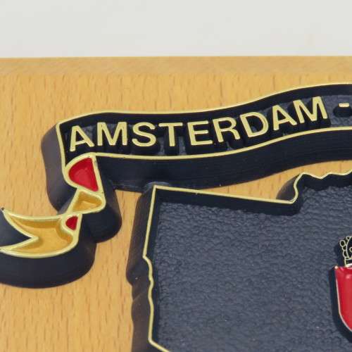 Amsterdam Police Politie plaque